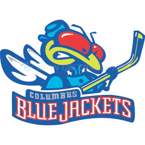 Columbus Blue Jackets Iron-on Stickers (Heat Transfers)NO.127